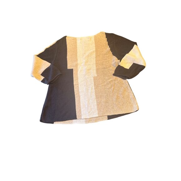 Habitat Womens Medium Color Block Sweater - Picture 4 of 4